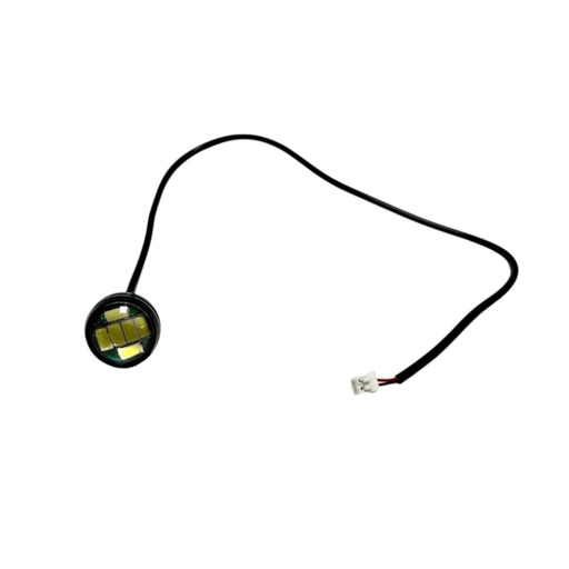 [led-white-connector-long-dt] White Led with connector (Led blanco con conector) Long Cable Dualtron 