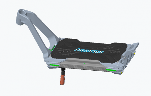 Deck assembly (plataforma ensamblada) for Inmotion RS