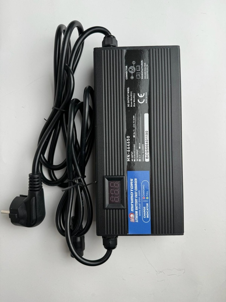 Fast Charger Baiming (Cargador rapido) Version2024 - 60V 6,5A - Official Minimotors