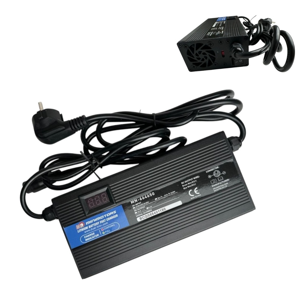 Fast Charger Baiming (Cargador rapido) Version2024 - 60V 6,5A - Official Minimotors