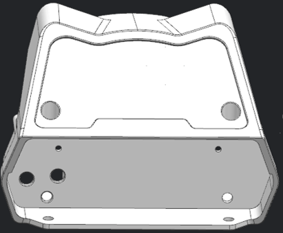 Rear body for Dualtron Togo