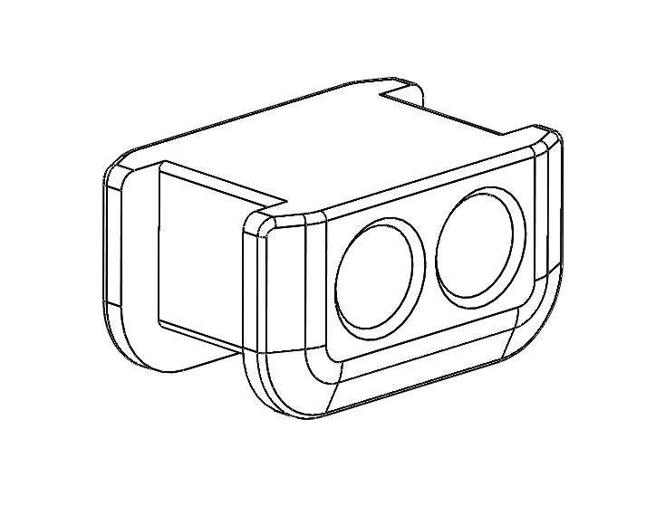 Wire Mount (Montaje de cables) compatible for Minimotors Dualtron 