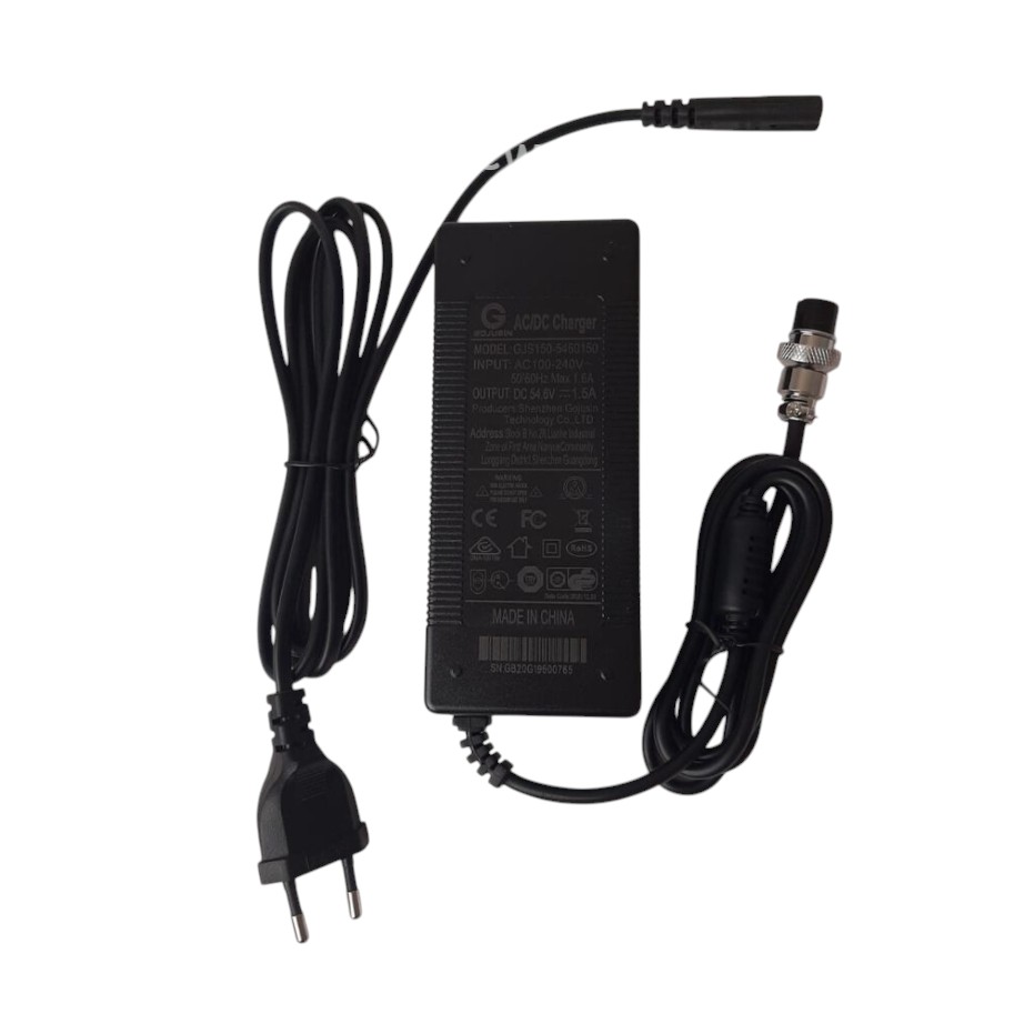 Charger (Cargador) Vsett 8 | Vsett 9+ (48V - 54,6V 1,5A)