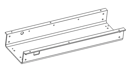 [mm-dt-deck-nechanical-eagle] Frame Deck (Plataforma) For Minimotos Dualtron Eagle 