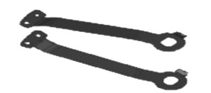 [holder-fender-rear--vs-9-apex] Rear Fender Holder (soporte gardabarros trasero) Apex Vsett 9